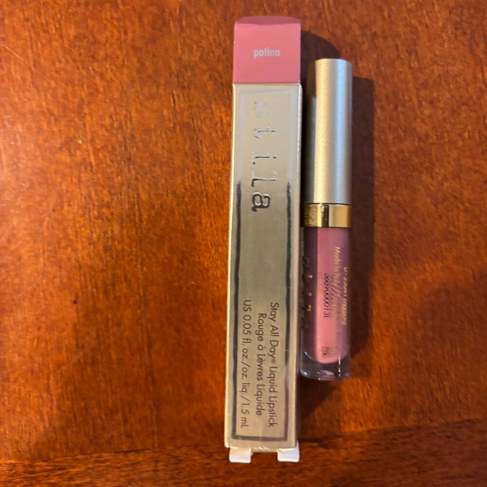 Stila Stay All Day Liquid Lipstick Patina Pink .05 fl oz New in Box